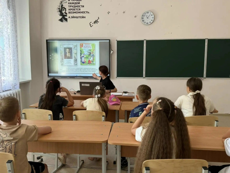 Всероссийская акция в лагере «Великое наследие Владимира Даля».